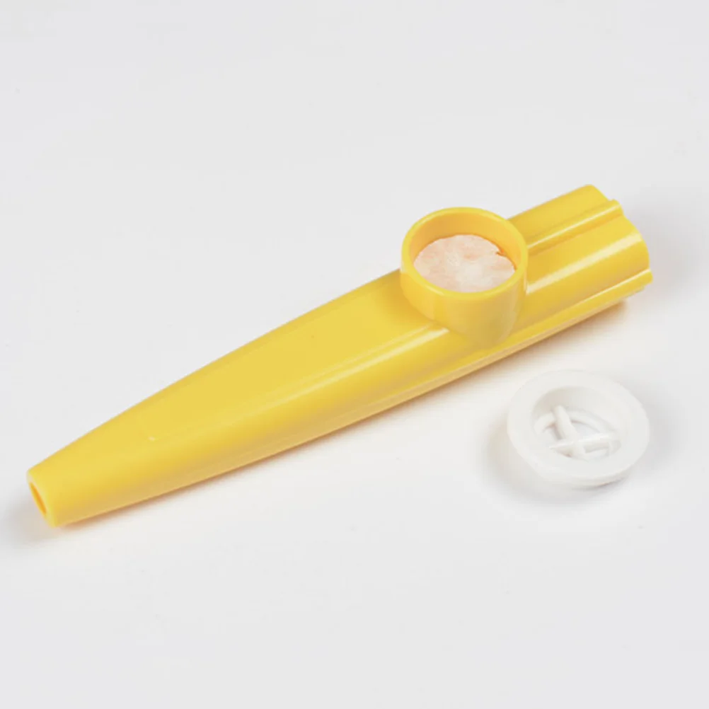 24 szt. Plastikowe Kazoos przenośne dzieci Kazoos dziecko w wieku przedszkolnym zabawki edukacyjne flety wiatr instrumenty muzyczne akcesoria Kazoos