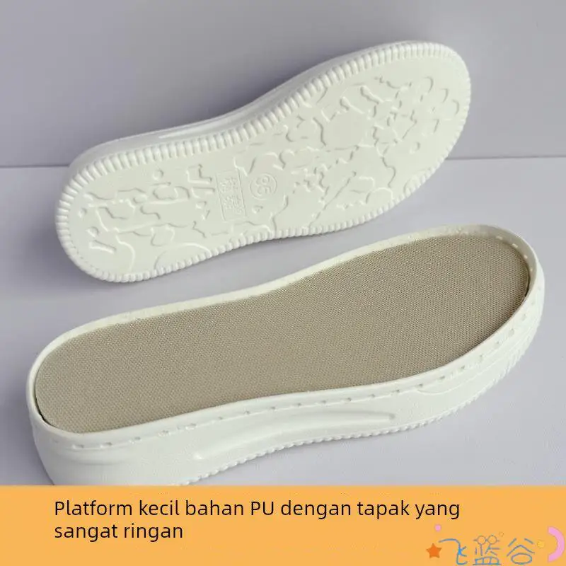 

Handmade PU High Platform Bot Handmade Bull Tendon Bot Ice Strip Thiened oe Bot Inner Heightening White oe Bot