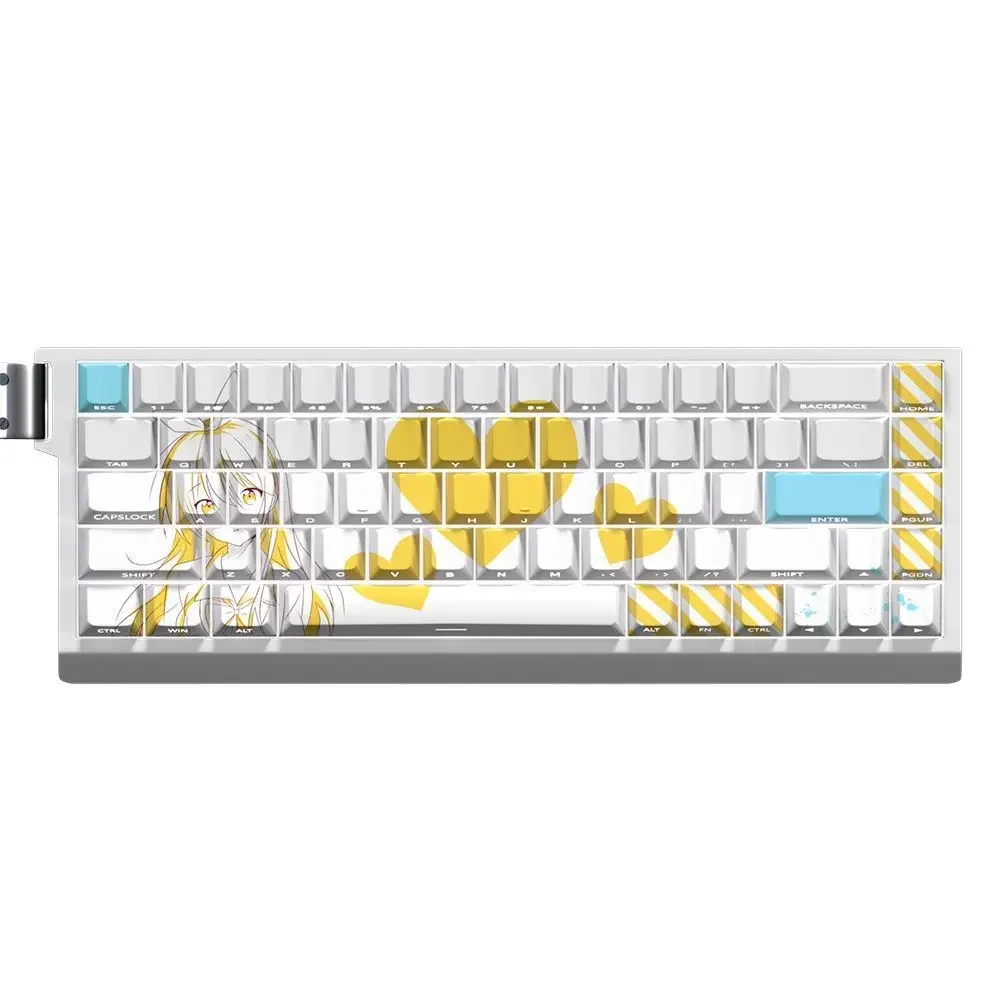 Nisekoi Chitoge Custom Keycaps Cute Anime PBT Cherry Personalized Keycaps for Wooting 60 65 68 Magnetic Axis Mechanical Keyboard