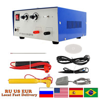 Jewelry Spot Welder, Pulse Sparkle Spot Welder 100A Portable Spot Welding Machine with Foot Pedal for Gold Silver Platinum Steel