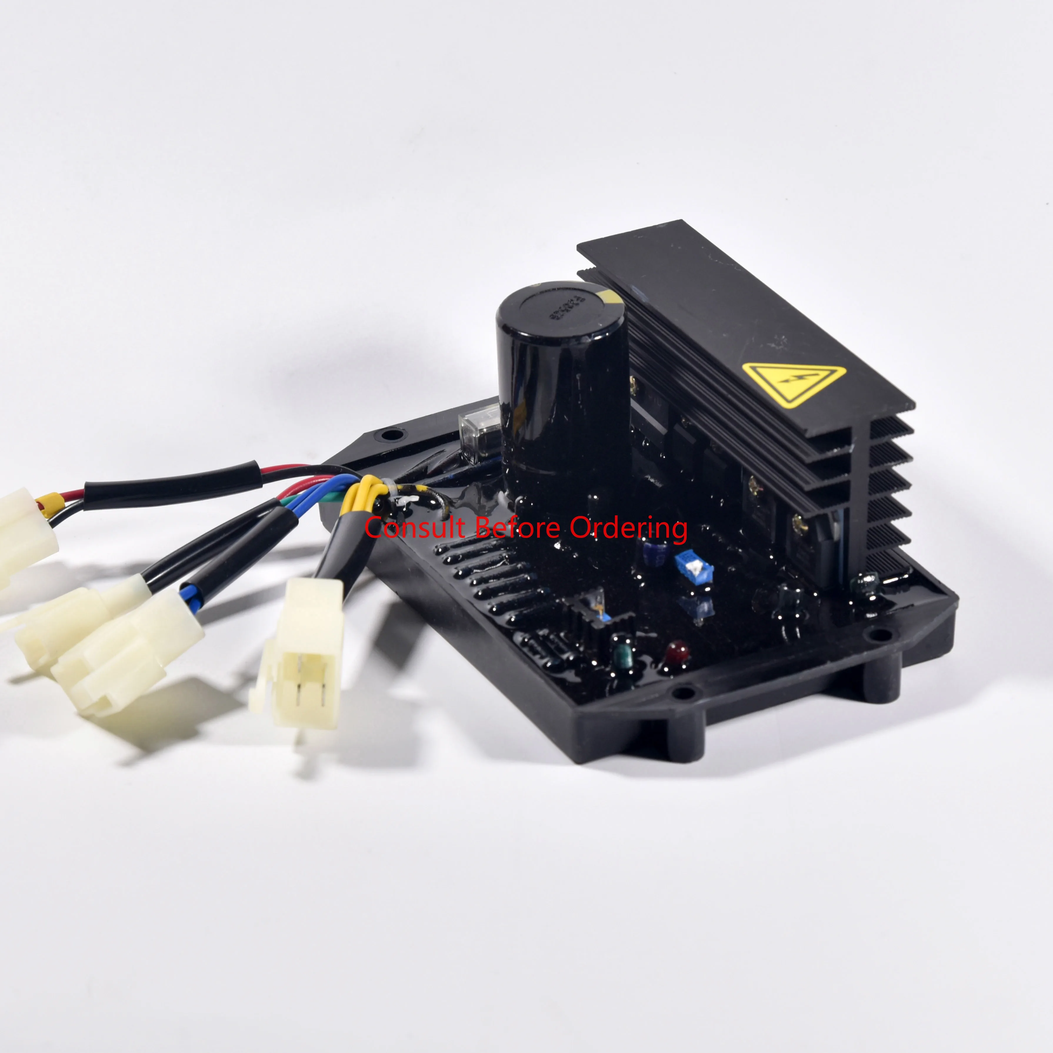 Generator AVR Automatic Voltage Regulator KT245-3B38 9 Wires And 4 Plugs For Three Phase 10KW/12KW/15KW/18KW Genset