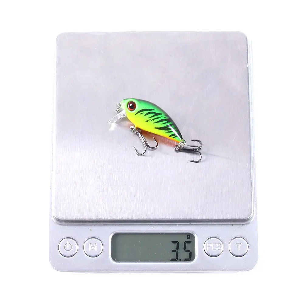 Leurre De Peche Mini Wobblers for Fishing Crankbait 4Cm-3.5G Artificial Bait Floating Wobbler for Carp Bass Fishing Tackle image 6