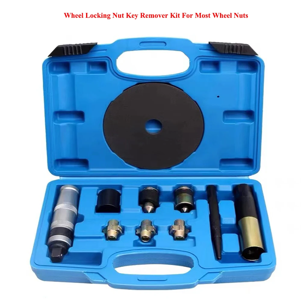 

Wheel Lock Removal tool Kit Wheel Locking Nut Key Remover For Universal Most Wheel Nuts