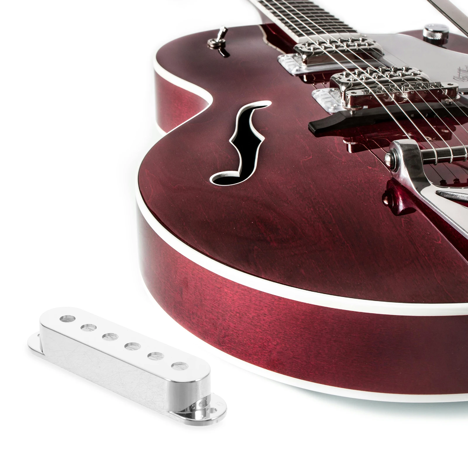 

Guitar Pickup Covers Open Design Plastic Humbucker Cover Metal Single Coil Electric Bass Accessories