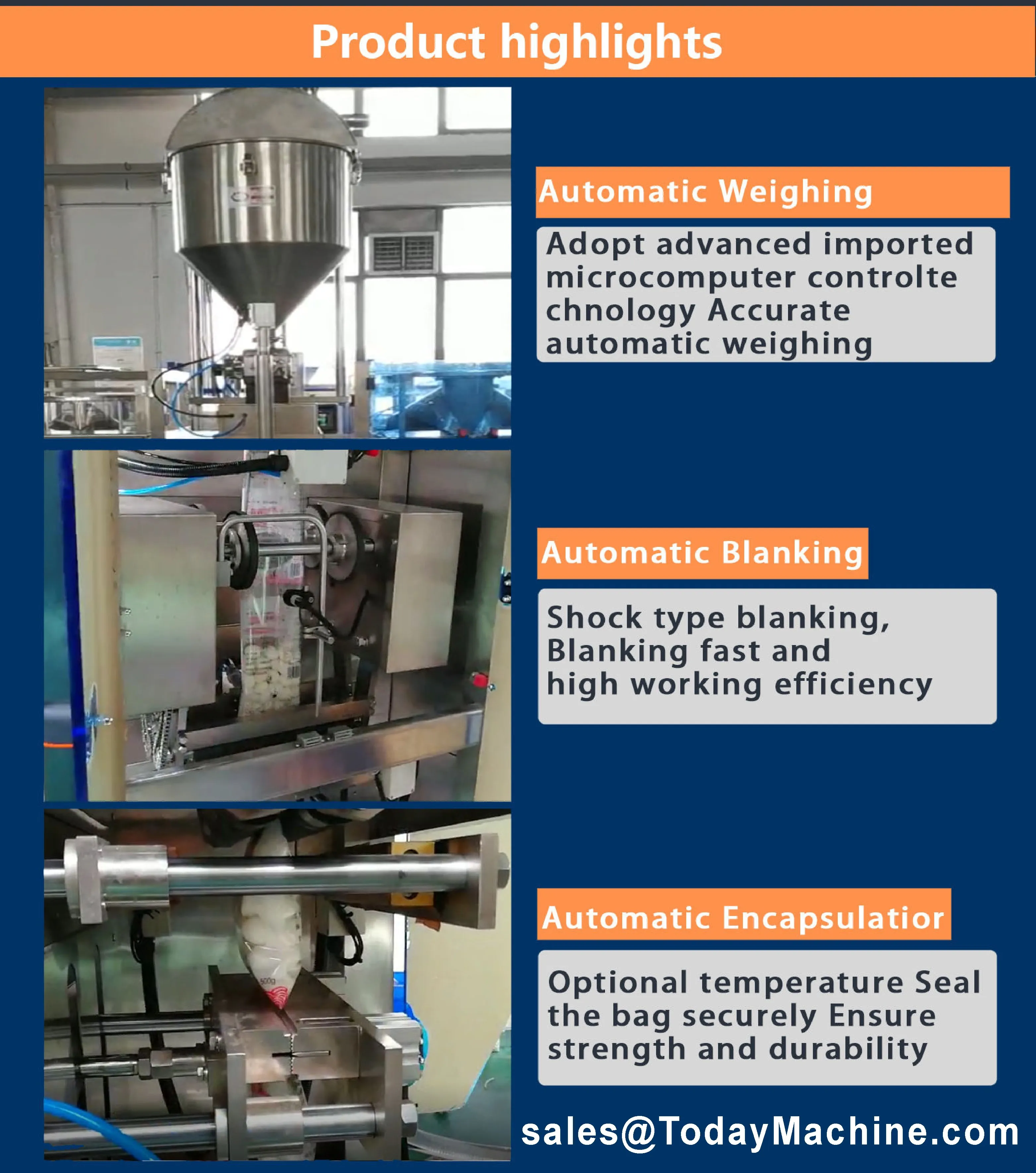 3/4 Sides Seal Eco-Friendly Liquid Sachet & Pouch Packaging Machine for Food Chemical Paper Wrapping