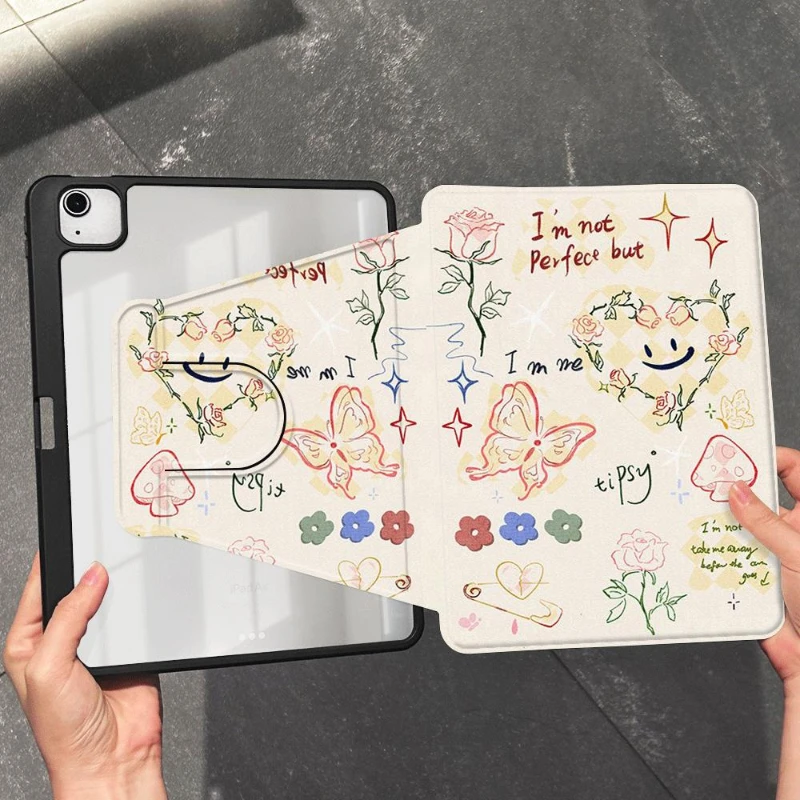 

Tablet Rotation Case for Ipad Air 5 Case IPad 9.7 10.2 10.9 5/6/7/8/9/10 Generation 10.5 10.9 11 Air 3/4/6 Ipad Case Pro 11 Inch