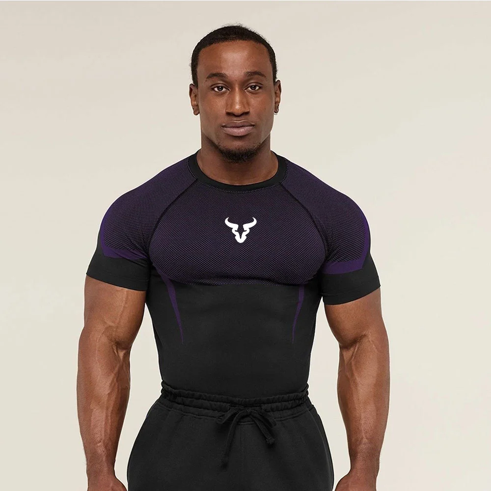 Sports T-shirt SportswearDragon Ball  Multi functional Cycling Fitness Breathable Knitted T Shirt Men's Fitness Tee Top Clothing