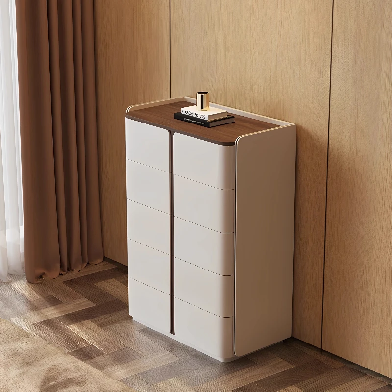 Armadietto estetico portaoggetti Moderno arredamento semplice Luce Lusso Trendy Lounge Armadi insoliti Corridoio dispensa Mobili Vitrina