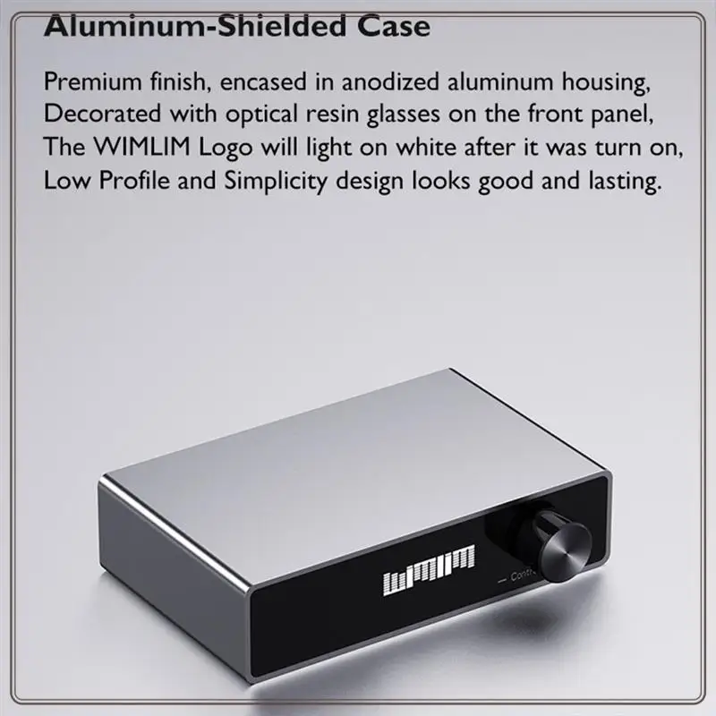 Reliable-Usb DAC Headphone Amplifier I510b Hifi Decoder Support U Disk Lossless Playback Connected To Amplifier Bluetooth,Usb DA