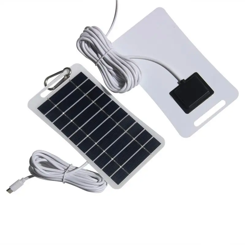 Portable Solar Panel 5V 2W Solar Plate With USB Safe Charge Stabilize Battery Charger For Power Bank Phone Outdoor Camping Home