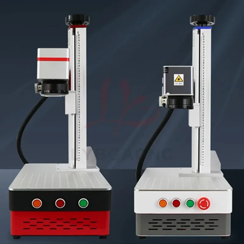 Jewelry Fiber Laser Marking Cutting Machine 100W 70W 50W Raycus Silver Gold Metal Engraver Cutter 30W Double Red Light Desktop