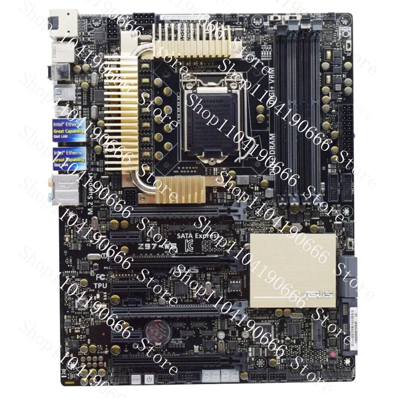 

For ASUS Z97-WS motherboard Z97 LGA1150 4*DDR3 32G HDMI+DP ATX Tested ok