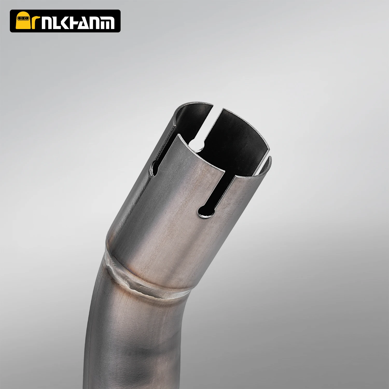 الانزلاق على لسوزوكي V-STROM 650/650 XT DL650 DL 650 XT 2017-2022 دراجة نارية العادم الأوسط وصلة الأنابيب Ti. سبيكة العيار الأصلي #5