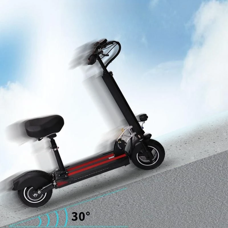 Foldable Electric Scooter Dual-drive Design Highly Electric Scooter Durable Commercial Furniture Patinete Elétrico ZY40DDC