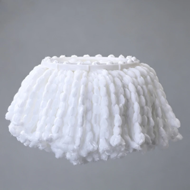 

Hot Selling 150g Rotating Super Absorbent Fiber Mop Head Household Universal Mop Replacement Head Quick Drying and Durable