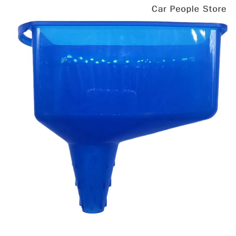 Spill Saver Oil Funnel Radiator Funnel Anti-Splash Petrol Funnel Automotive Refueling Tool Blue