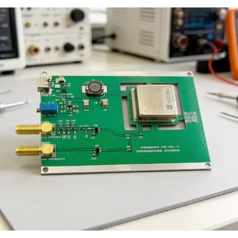 10MHz OCXO Oven Controlled Crystal Oscillator High Stability Sine Wave Output Low Pass Filter Precision Timing Module