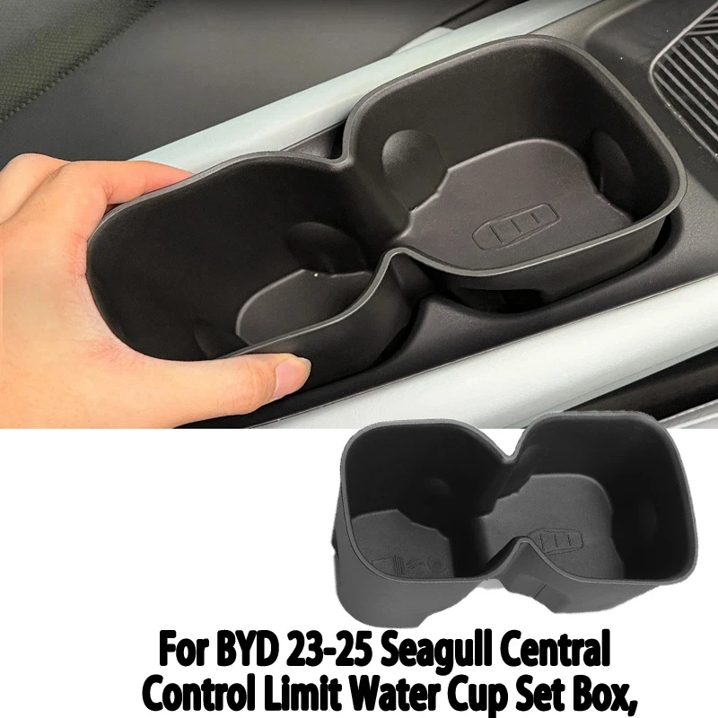 Il convient au coffret de rangement central pour gobelets BYD Seagull 23-25, boîte de rangement centrale, boîte à boissons.
