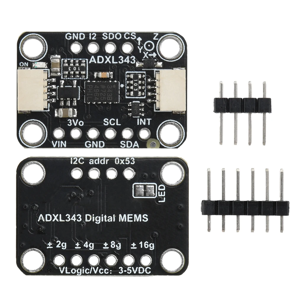 IIC I2C/SPI ADXL343 3 Axis Analog Gyro Sensors+ 3 Axis Accelerometer Module for Arduino Sensing Module