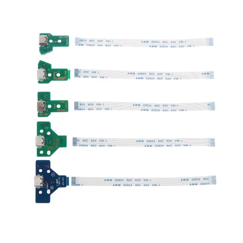 1 Set DIY Charger Port With Flex Replacement For  JDS-001 011 030 040 050 Type-C Fast Charging Board For  Controller