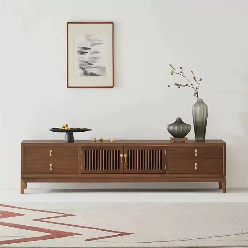 

Vintage Elegant Tv Cabinet Premium Classic Spacious Practical Tv Cabinet Wooden Sturdy Meuble Télé Furniture For Living Room