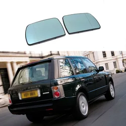 For 02-06 Land Rover L322 reversing lens, heated rearview lens, blue electric wide-angle rearview mirror