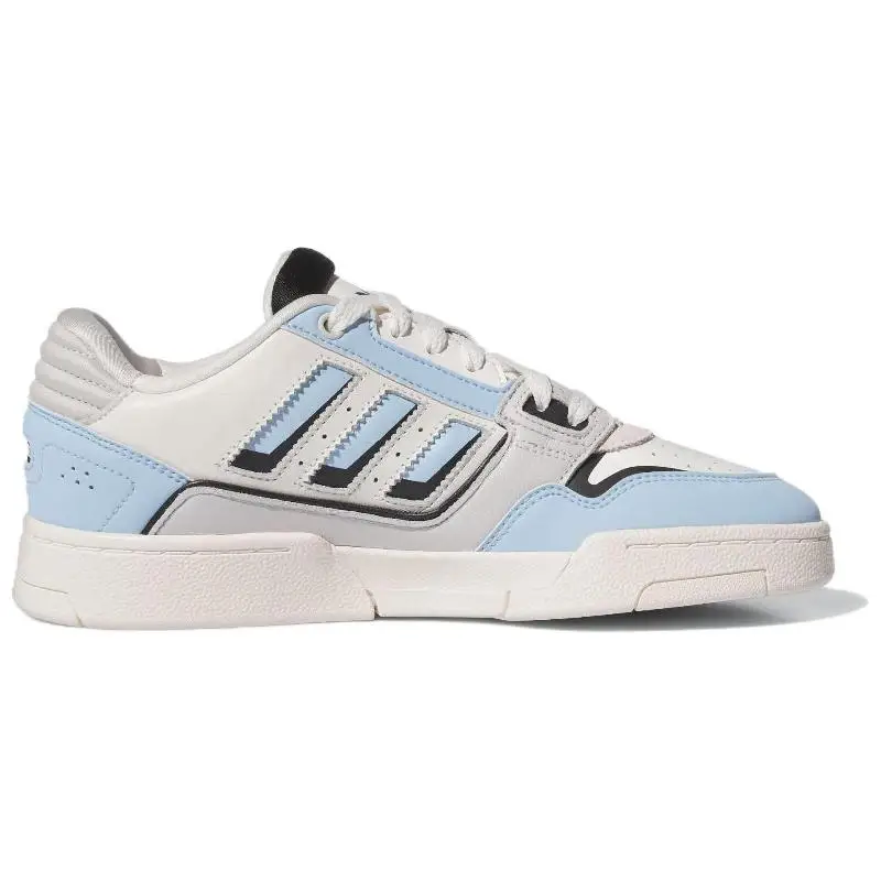 adidas originals Drop Step Skateboardschoenen Unisex Lage Blauw/Zwart/Wit Sneakers schoenen JI2073