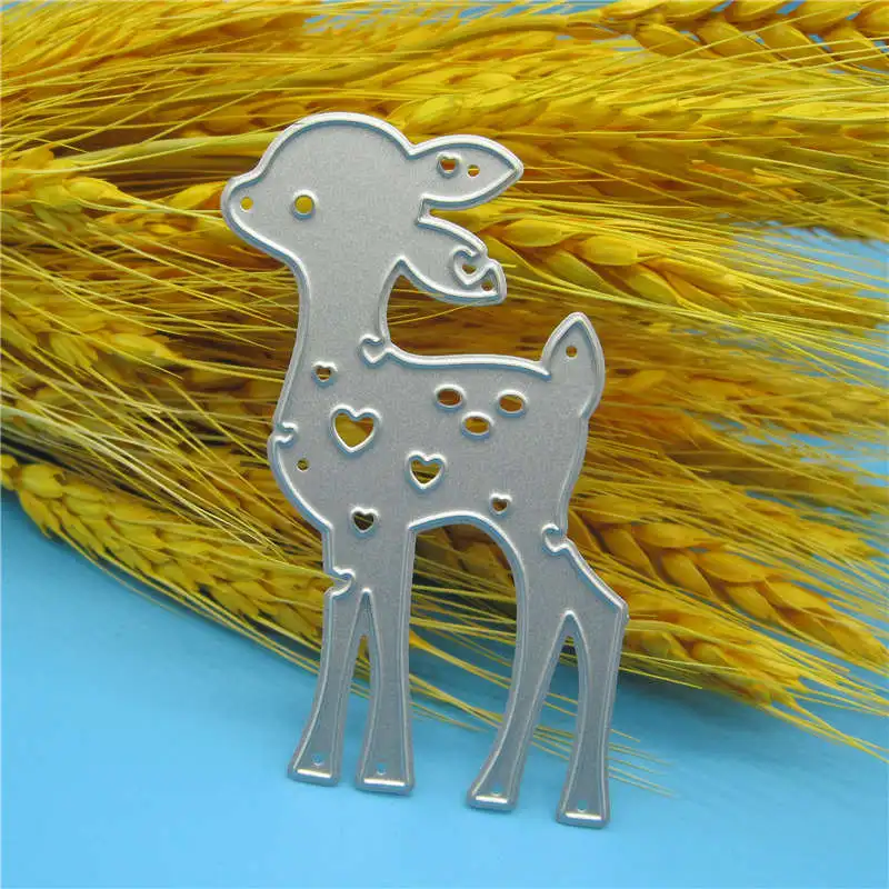 Custom Deer Shape Metal Cutting Die DIY for Scrapbooking Decoration Crafts