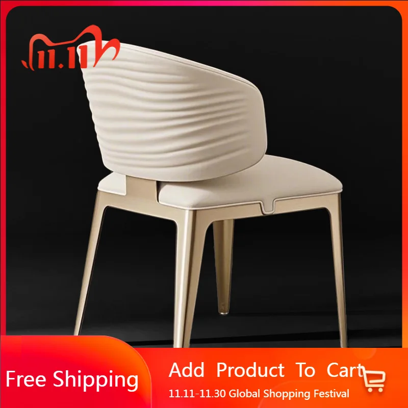 

Designer Hotel Dining Chairs Stoot Restaurant Party Mobile Living Room Kitchen Dining Chairs Luxury Muebles Library Furniture