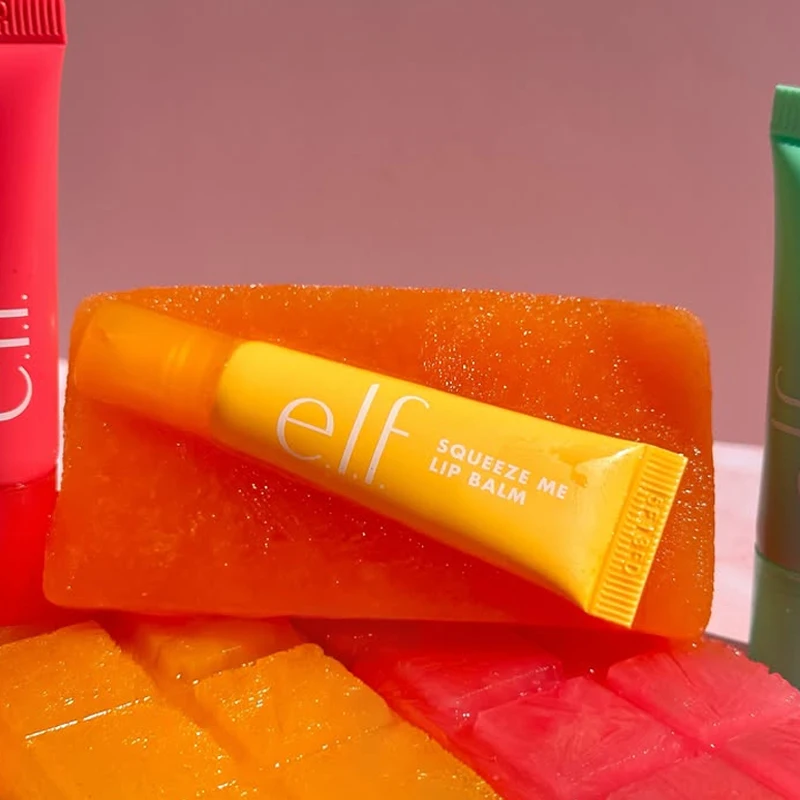 Elf Fruit Lip Balm Dual-ended Fine Shimmer Lipstick Plum Pouty Lips Hydrating Lip Balm Lip Cheek Blush Liquid Blush for Cheeks