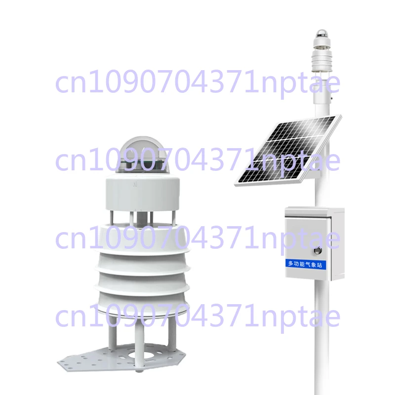 Ultrasonic Small Meteorological Station Rainfall Radiation Light Photovoltaic Environmental Monitoring Station