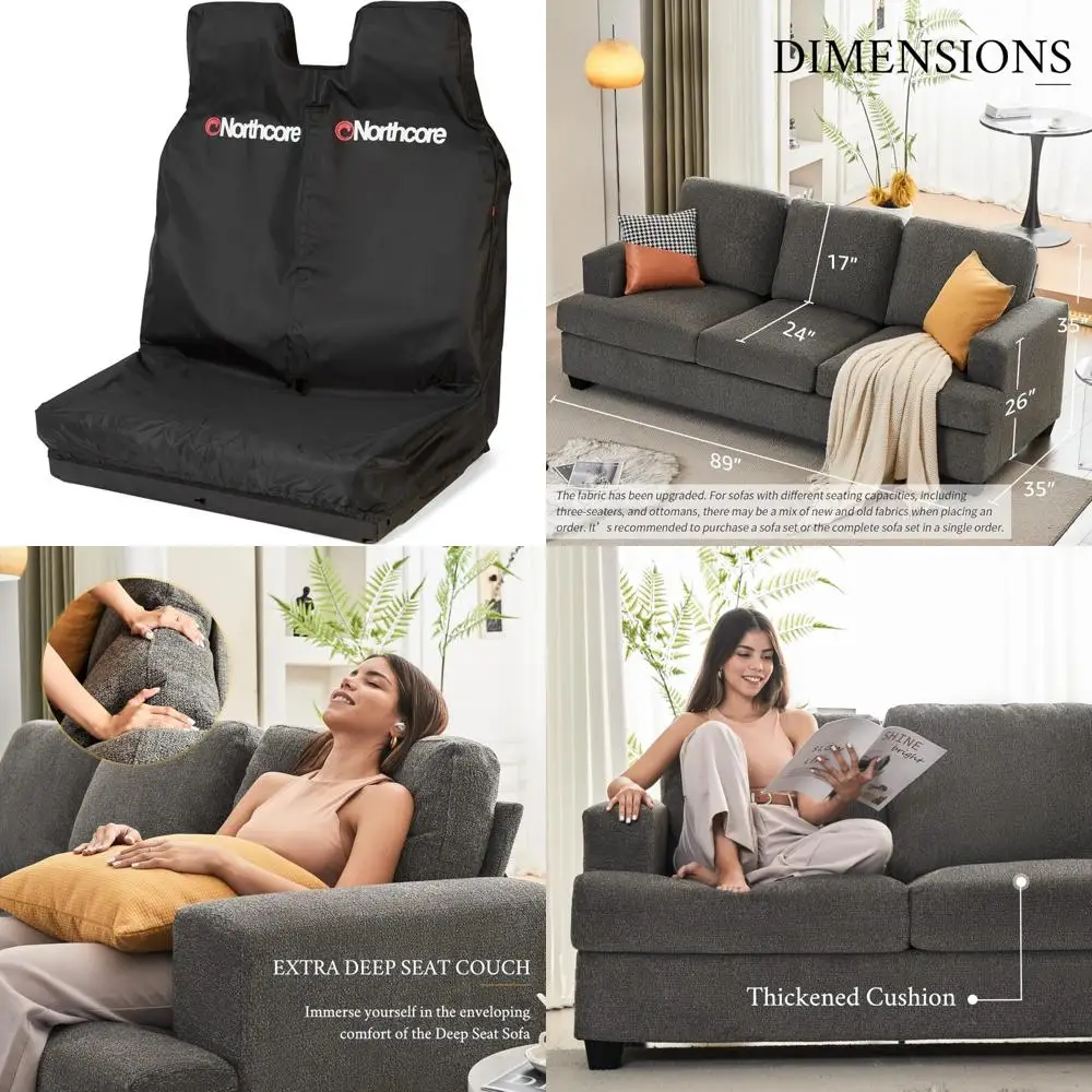 

Аксессуары Northcore Surfing и водные виды спорта — водонепроницаемый двойной фургон-пляж — сухой чехол на автомобильное сиденье, черный