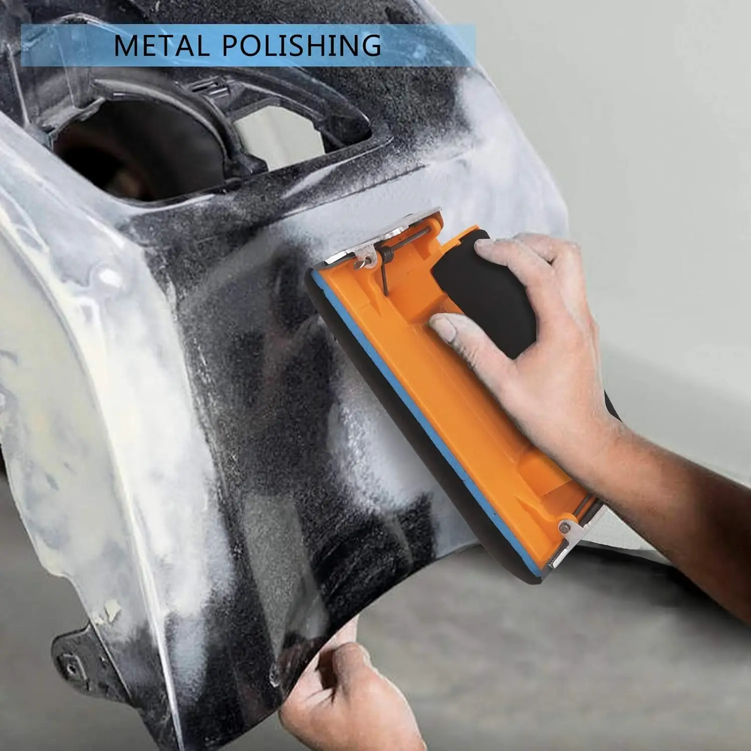 36 Pcs Wet/Dry Sandpaper Hand Sander Set 9x3.6 Inch Sheets Waterproof Sand Paper For Automotive Wood Sanding Car Metal Polishing