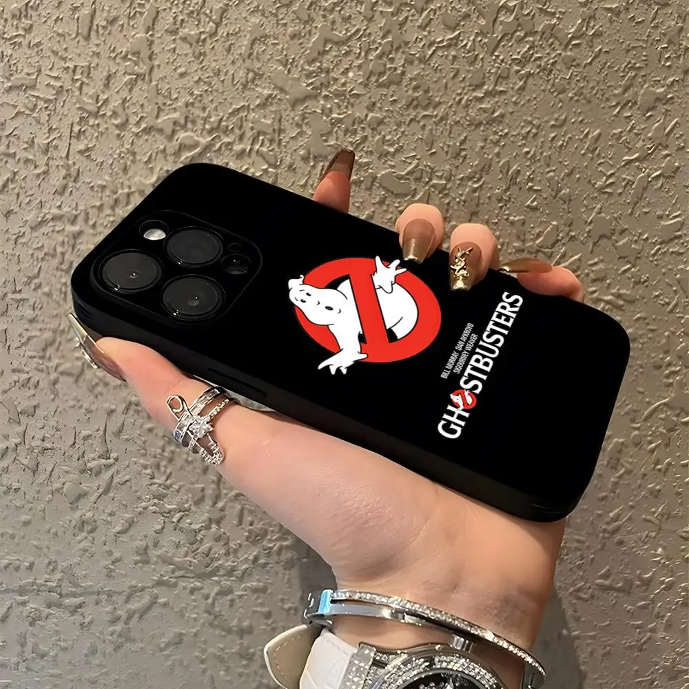 MINISO Movie-G-Ghostbusters Phone Case For IPhone 15 16 13 Pro Max 14 12 11 Xr X 8 7 6 Plus Luxury Back Cover