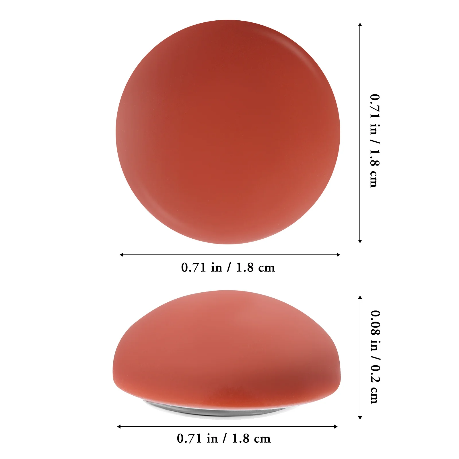 24Pcs Round Refrigerator Magnets Strong Hold Fridge Magnets for Paper Photos Notes on Metal Surfaces Decorative