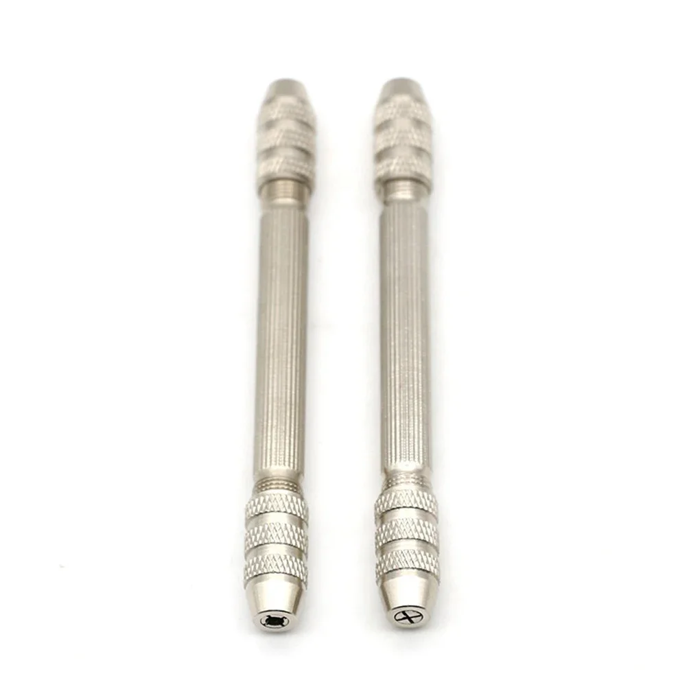 

High Quality For Crafts For PCB Drill Bit Hand Drill Mini Hand Drill Silver With Bits 0.5-3.2mm Chuck Drilling