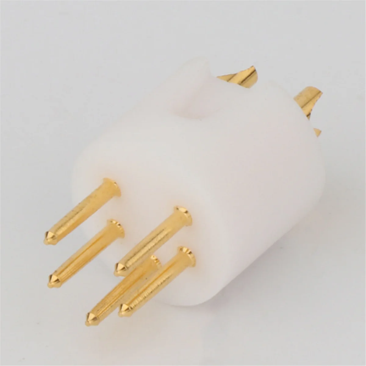 

Turnlabe 5Pins M DIN Gold Plated Connector Plug, Turntable Tonearm 5 Pin Male DIN Connector for REGA LINN ROKSAN, Male