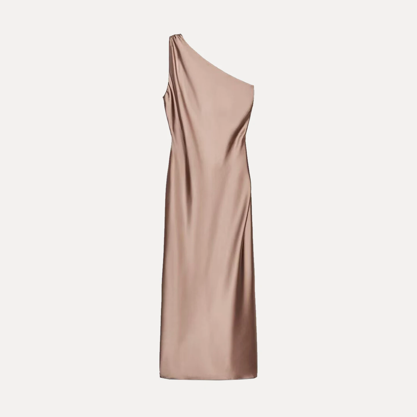 Robe en Satin de soie pour femmes, Design asymétrique, marque Dr Z européenne Sle Svel, usage quotidien