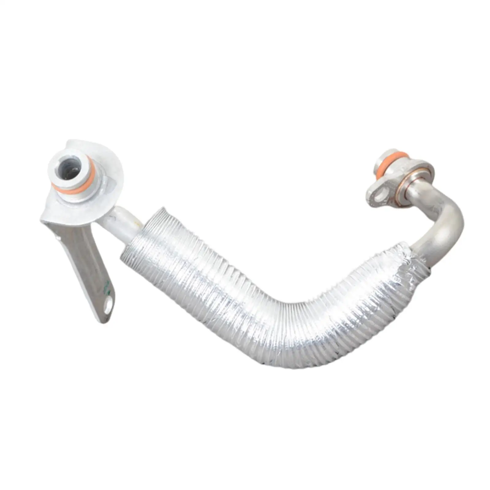 11537588935 8663516 Piezas de automóvil Línea de refrigerante del turbocompresor plateada apta para