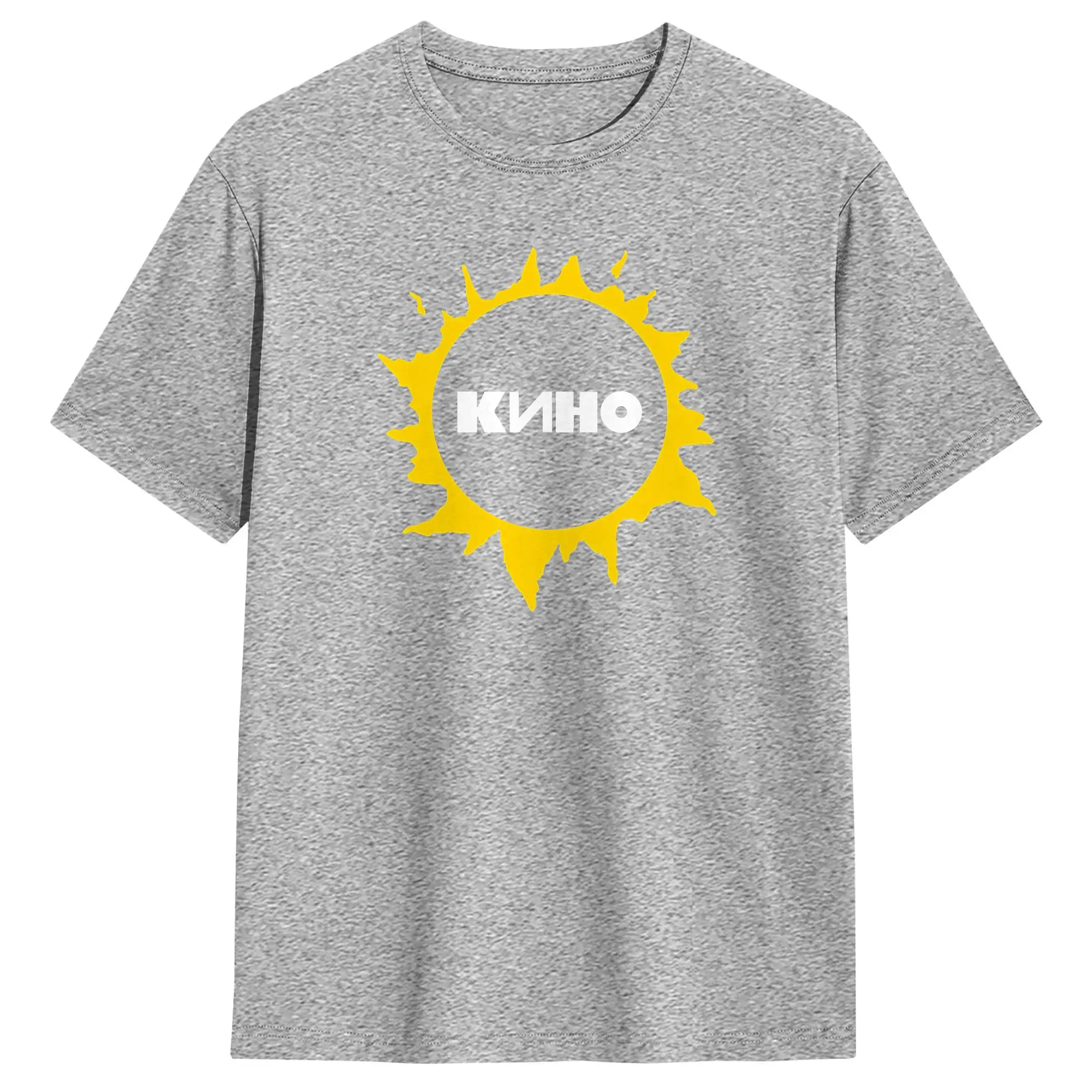 2026 Legendary Russia Rock Band Viktor Tsoi Kino A Sta T-Shirts Herren-T-Shirts aus Baumwolle mit Rundhalsausschnitt, Geschenkidee – Detail 4