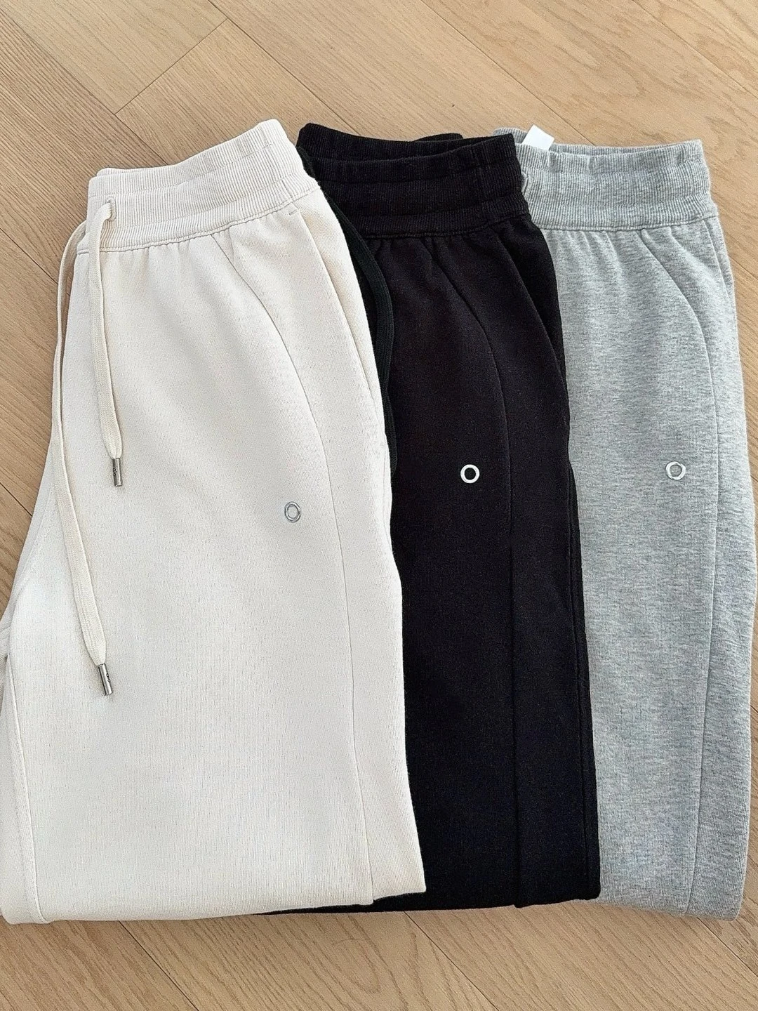 Drawstring Wide Leg Pants Women Spring Yoga Sport Sweatpants Cotton Loose Casual Pocket Straight Jogger Solid Trousers Women view 5