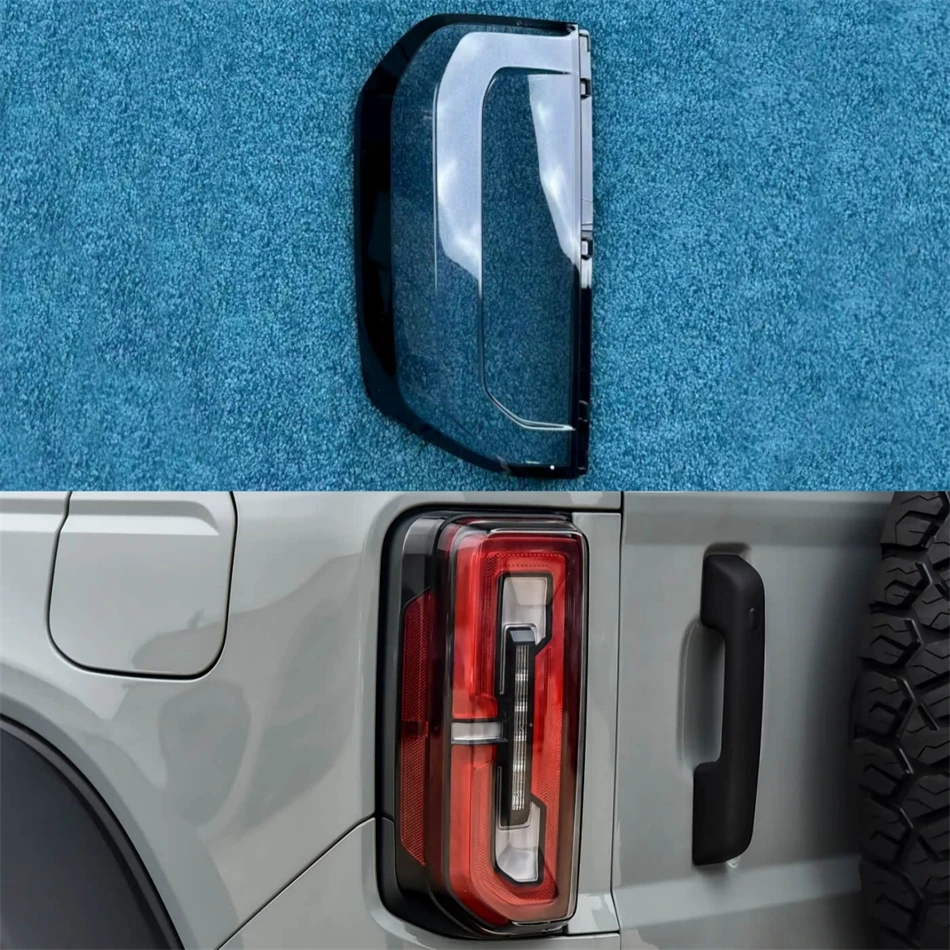For Ford Bronco 2026 Accessories For The Car Replacement Car Lights Shell Lens Glass Shell Car Rear Taillight Shell