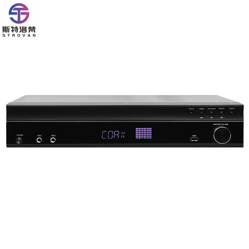 Hifi 5.1 Channel Home Theater Digital AV Amplifier Receiver with 240W RMS and Sub Out for Enhanced Audio Experience