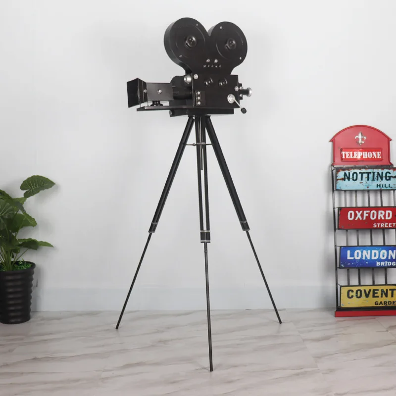 Vintage Simulated Projector Model, Retro Decor Ornament for Cinema Shop Photography Prop