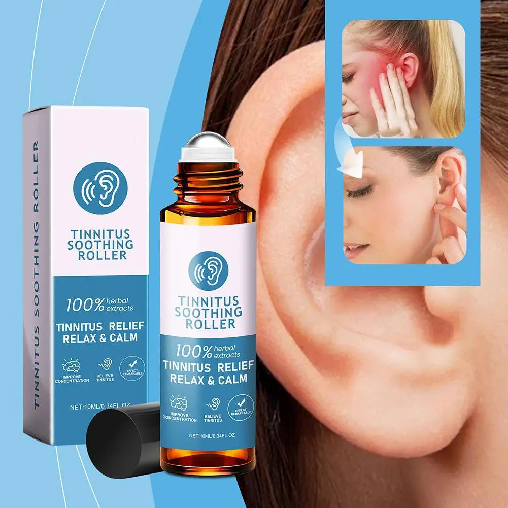 10ml Tinnitus Ear Drops Ear Ringing Pain Itchy Treatment Deafness Earache Relief Hearing Calming Ear Care Product