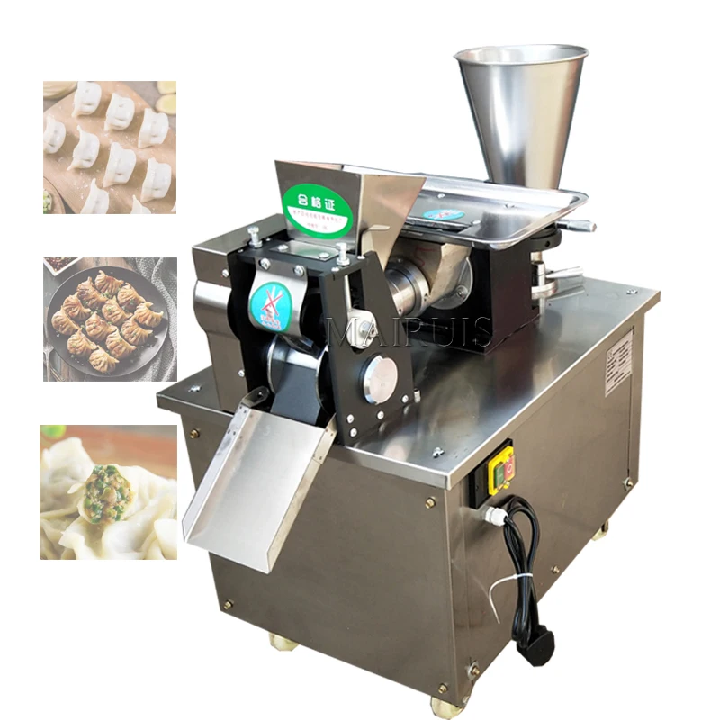 Automatic Curry Dumpling Maker Stainless Steel Jiaozi Machine Samosa Spring Roll Make Machine