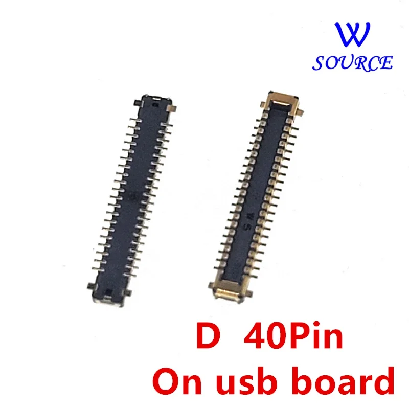 2-10 piezas conector FPC de pantalla LCD para Samsung Galaxy A52 A72 A525 A526 A725 A725F A52 A526F, de 40/78 pines 3