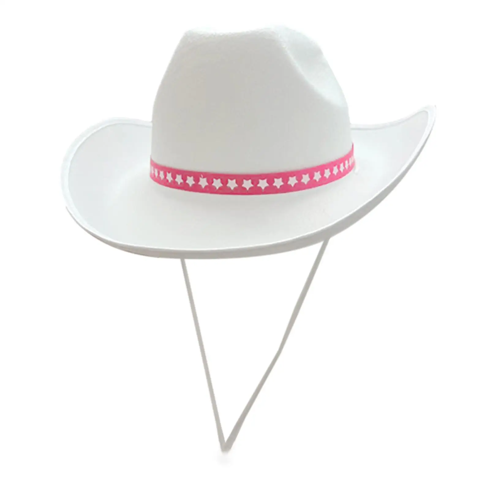 Cowboy Hat Women Sun Protection Hat for Travel Stage Performance Photo Props