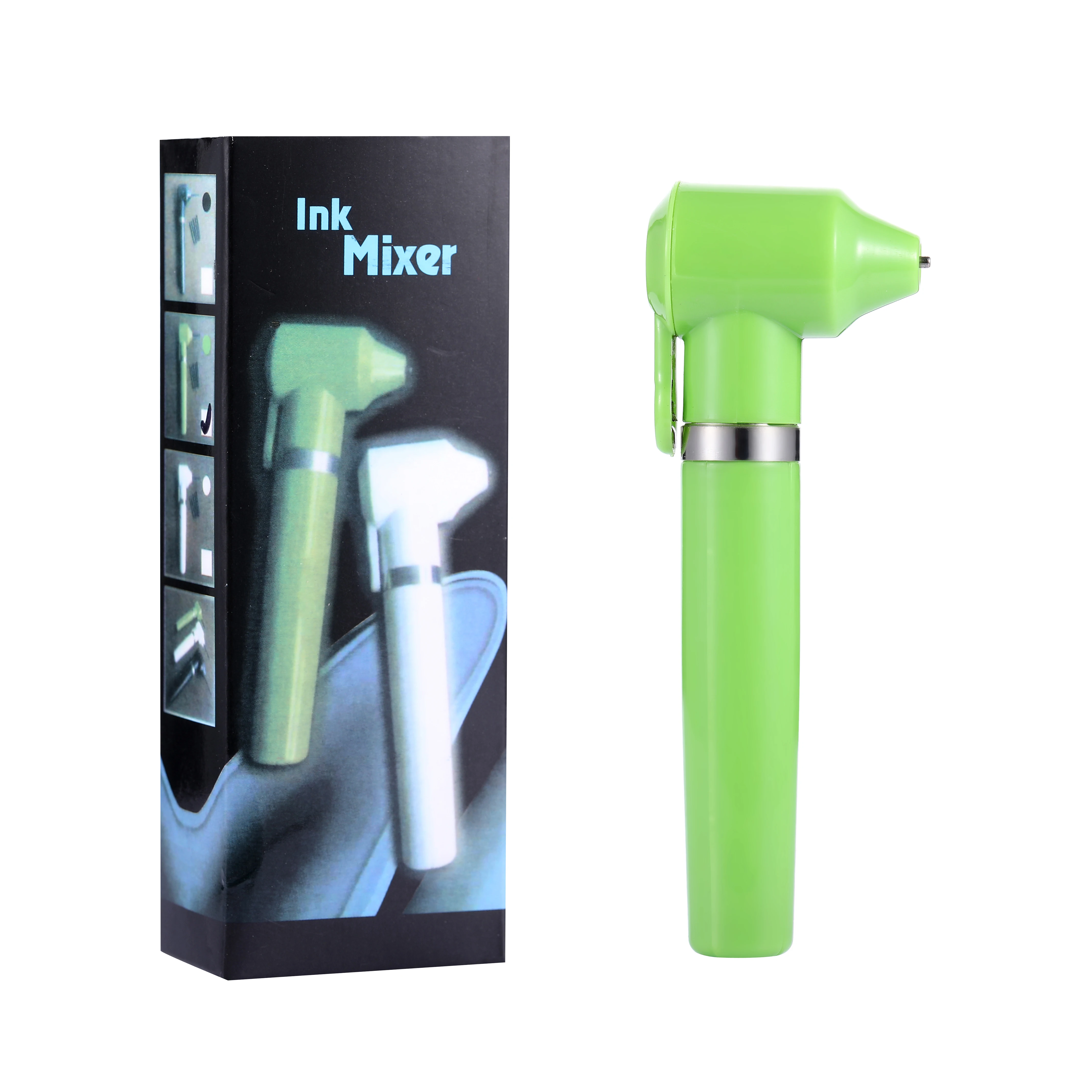 Electric Tattoo Ink Mixer With 5Pcs Sticks Pigment Agitator Tattoo Blender For Pigment Blending Makeup BodyTattoo Accessories