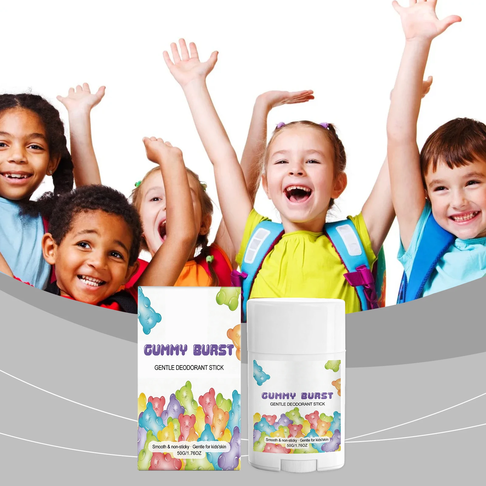 

Body Deodorant Stick Anti-Itching Eliminate Sweat Odor Lasting Fragrance Freshing Moisturizes Kids Gentle Anti Perspirant Cream